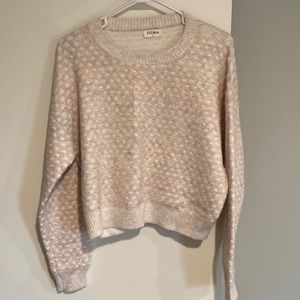 Storia cropped textured sweater